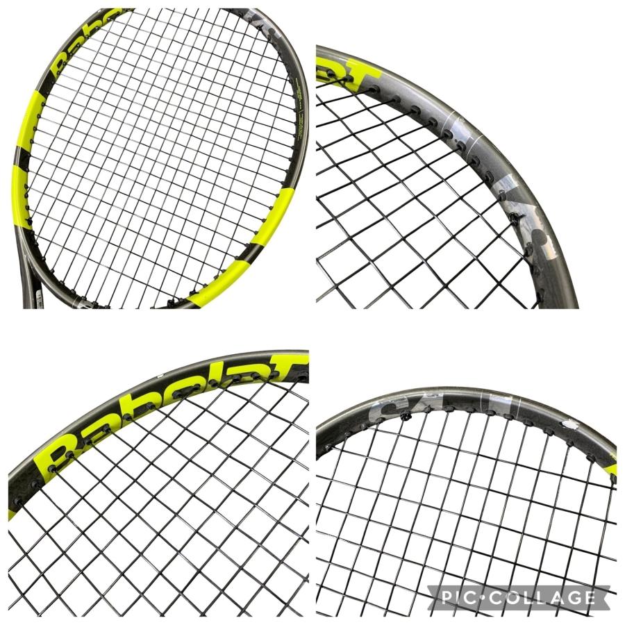 □Babolat Pure Aero VS G3 テニスラケット 3本セット 98インチ 305g