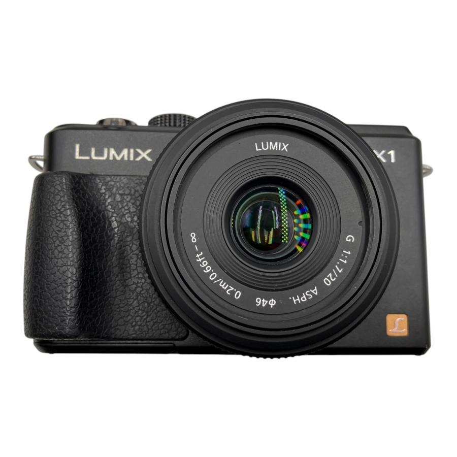 ■Panasonic GX1 ミラーレス一眼 レンズ2本 H-H020 H-PS45175 20mm 45-175mm EVF 三脚 バッグセット2505114_1