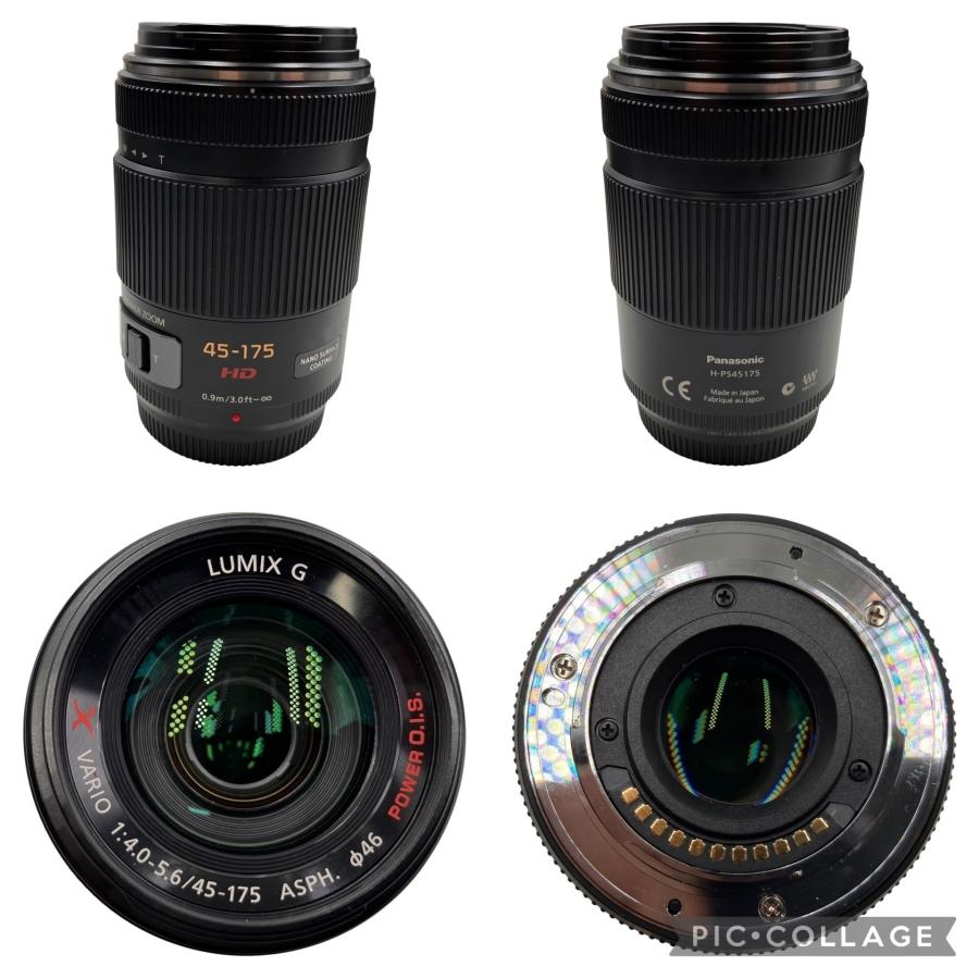 ■Panasonic GX1 ミラーレス一眼 レンズ2本 H-H020 H-PS45175 20mm 45-175mm EVF 三脚 バッグセット2505114_6