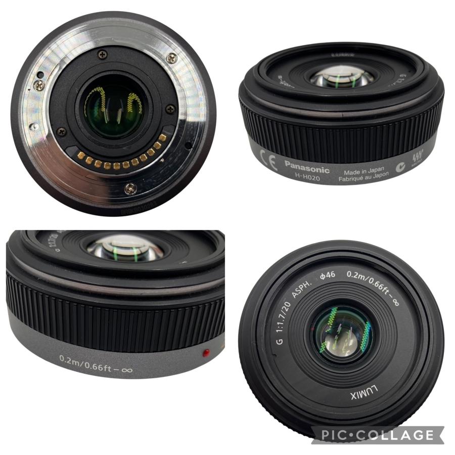 ■Panasonic GX1 ミラーレス一眼 レンズ2本 H-H020 H-PS45175 20mm 45-175mm EVF 三脚 バッグセット2505114_7