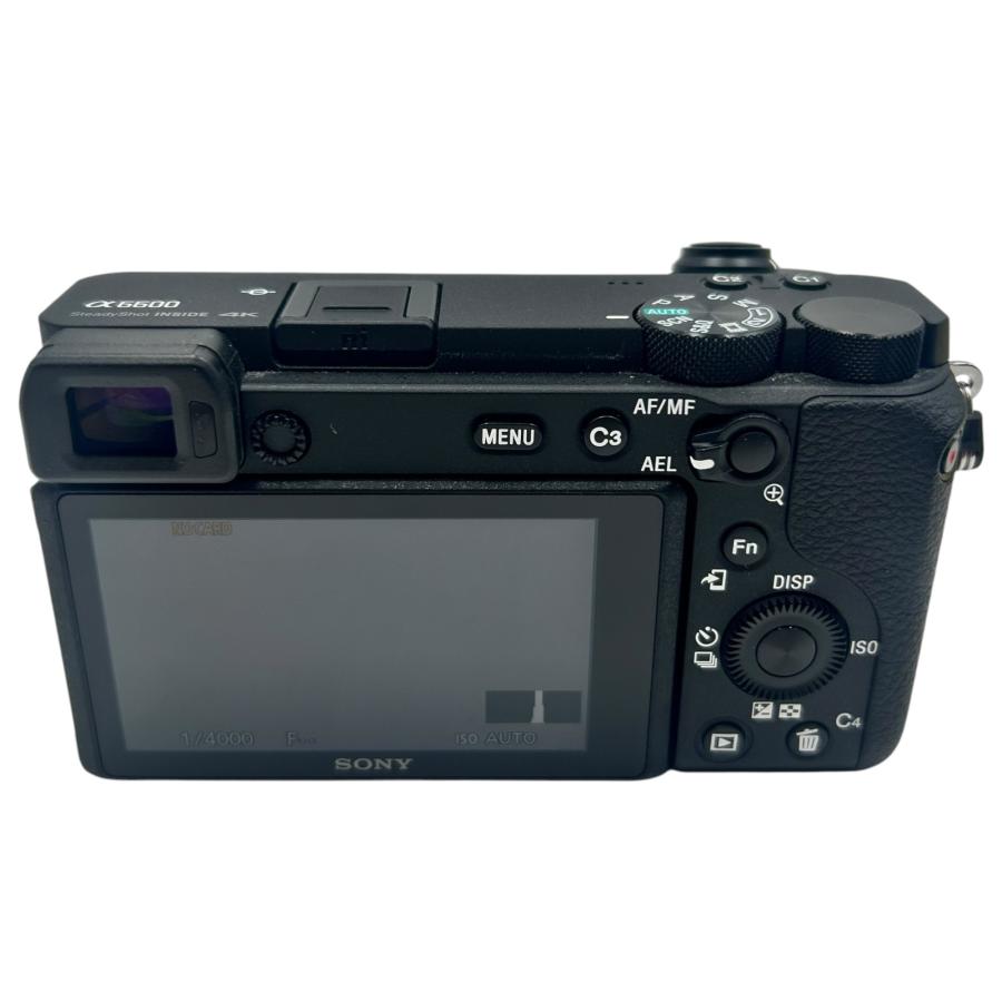 ショット数 269回 元箱付 SONY ソニー α6600 ILCE-6600 □美品 Sony α6600 ILCE-6600 ボディ ミラーレス一眼カメラ シャッター