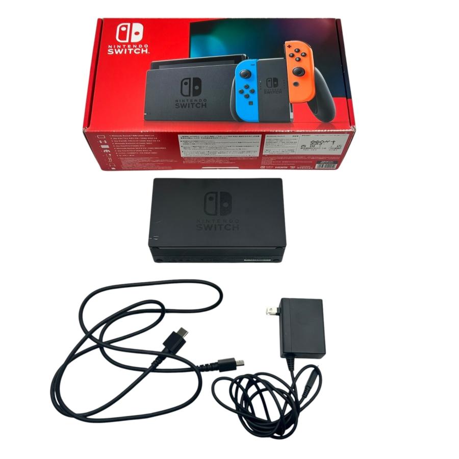 任天堂 Nintendo Switch 本体 赤/青　HAC-001 □Nintendo Switch 本体 HAC-001-01 ネオンブルー レッド ジョイコンL