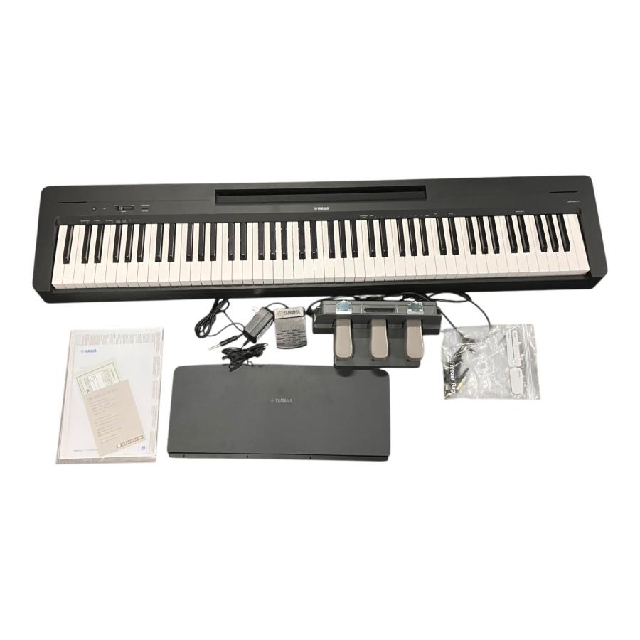 □YAMAHA P-145B 電子ピアノ 88鍵 2024年製 ペダル付属 動作確認済み 
