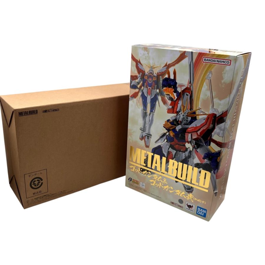 L BUILD ゴッドガンダム＆ゴッドガンダム弐　未開封品 □極美品 METAL BUILD ゴッドガンダム ゴッドガンダム弐 バンダイ