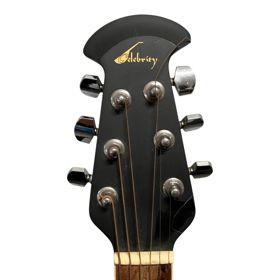 □Ovation Celebrity CC57 エレアコ ギター ブラック 韓国製 ハード 