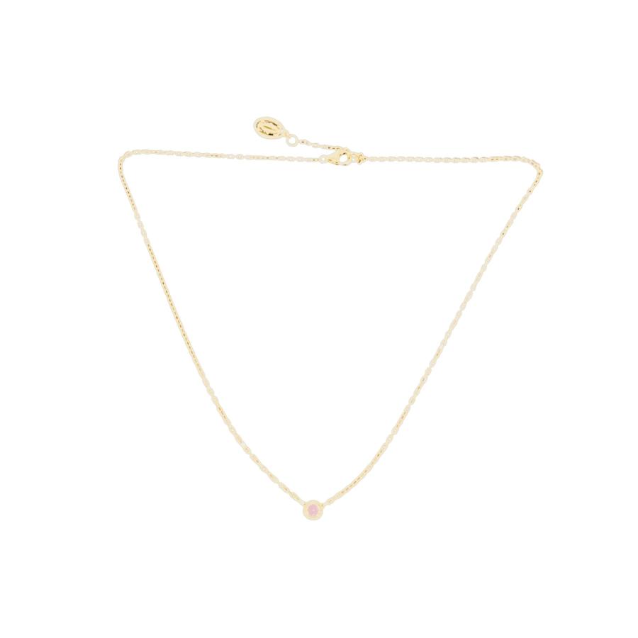 □美品 Cartier カルティエ ダムールネックレス XS ピンクストーン