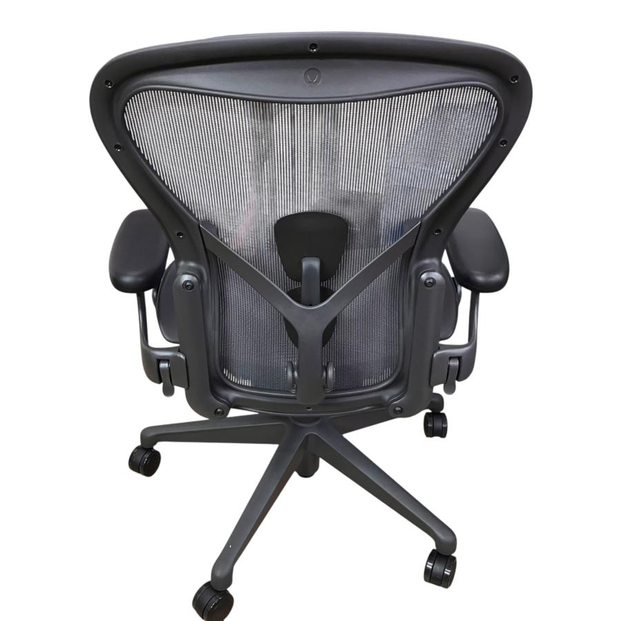 【美品】ハーマンミラー アーロンチェア Bサイズ フル装備 メッシュ ブラック △□極美品 Herman Miller アーロンチェア Bサイズ メッシュチェア