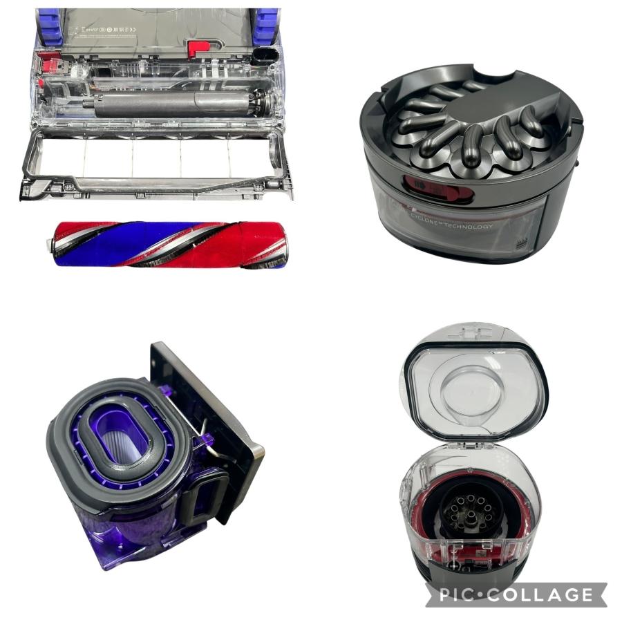 美品 Dyson 360 Vis Nav RB03 付属品完備 □Dyson 360 Vis Nav RB03 ロボット掃除機 ブルー 充電ドック AC