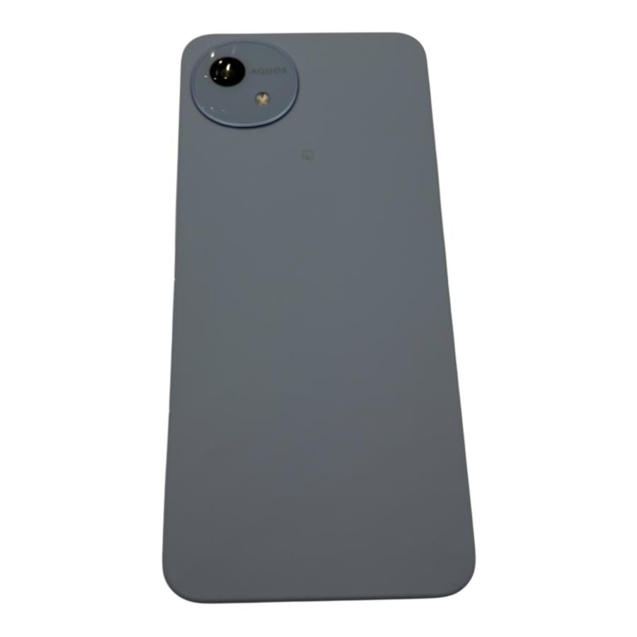 □美品 AQUOS wish4 SH-52E SIMフリー docomo Android14 ブルー 本体