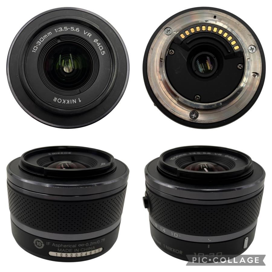 □Nikon 1 V2 10-30mm VR レンズキット ブラック ミラーレス一眼