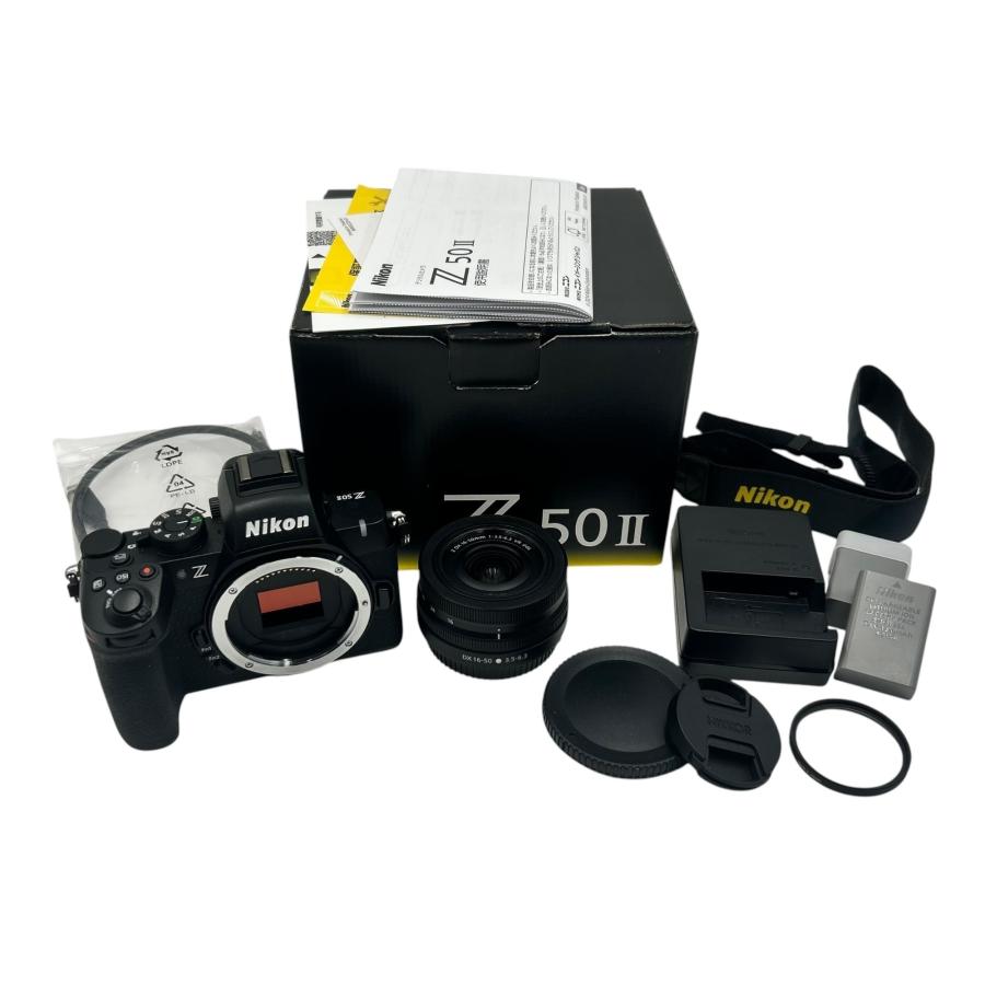□美品 Nikon Z50II DX16-50 VRレンズキット ミラーレス一眼カメラ 