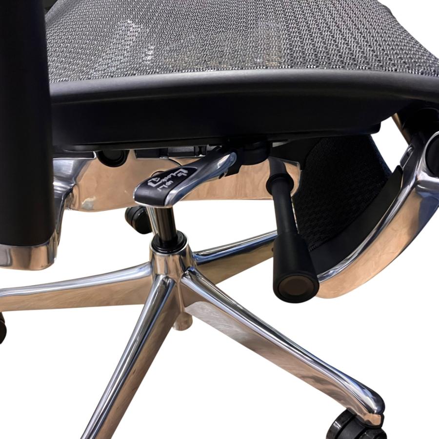 □極美品 エルゴヒューマンプロ2 Ergohuman Pro2 オットマン付き