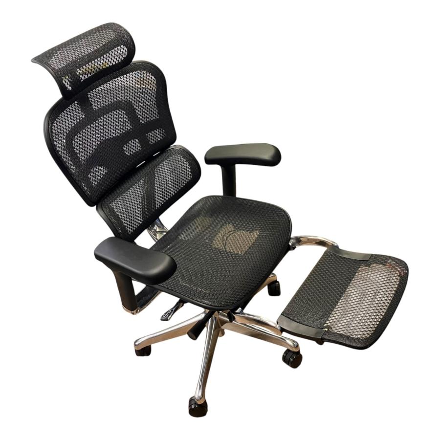 □極美品 エルゴヒューマンプロ2 Ergohuman Pro2 オットマン付き 