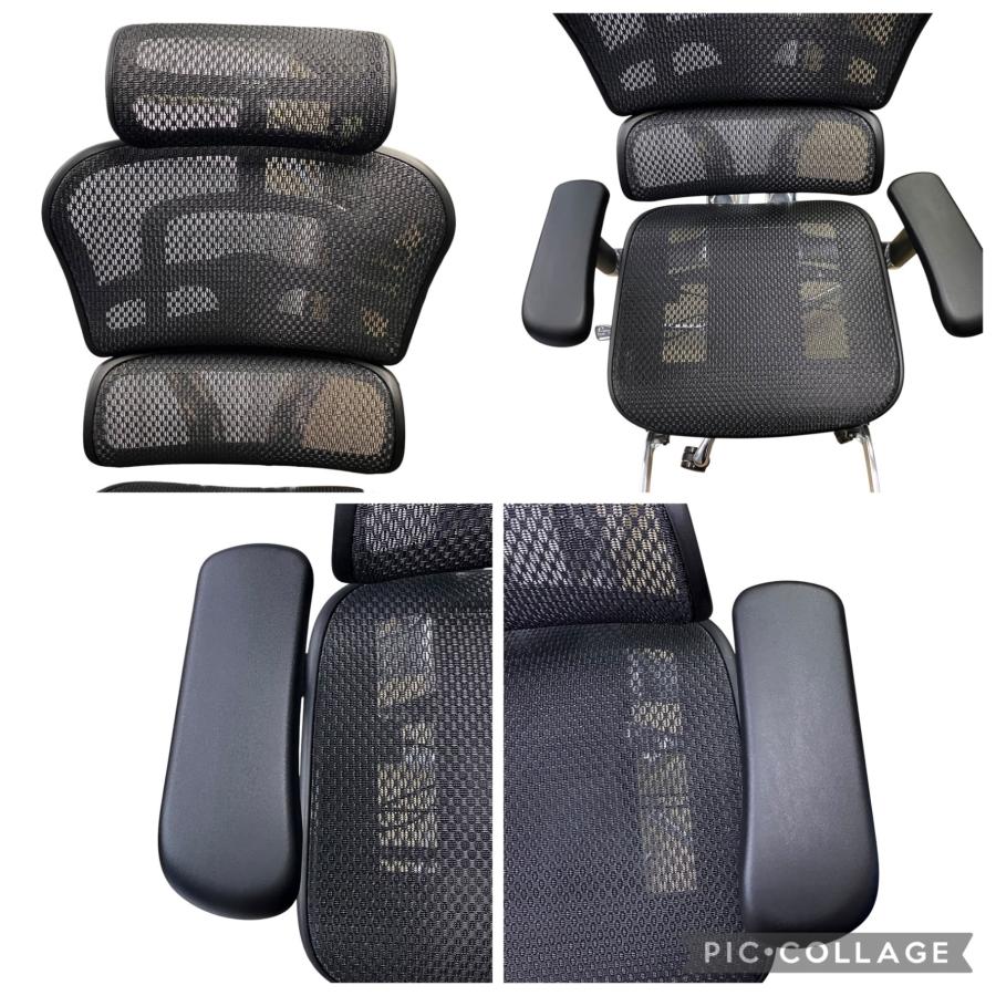 □極美品 エルゴヒューマンプロ2 Ergohuman Pro2 オットマン付き 