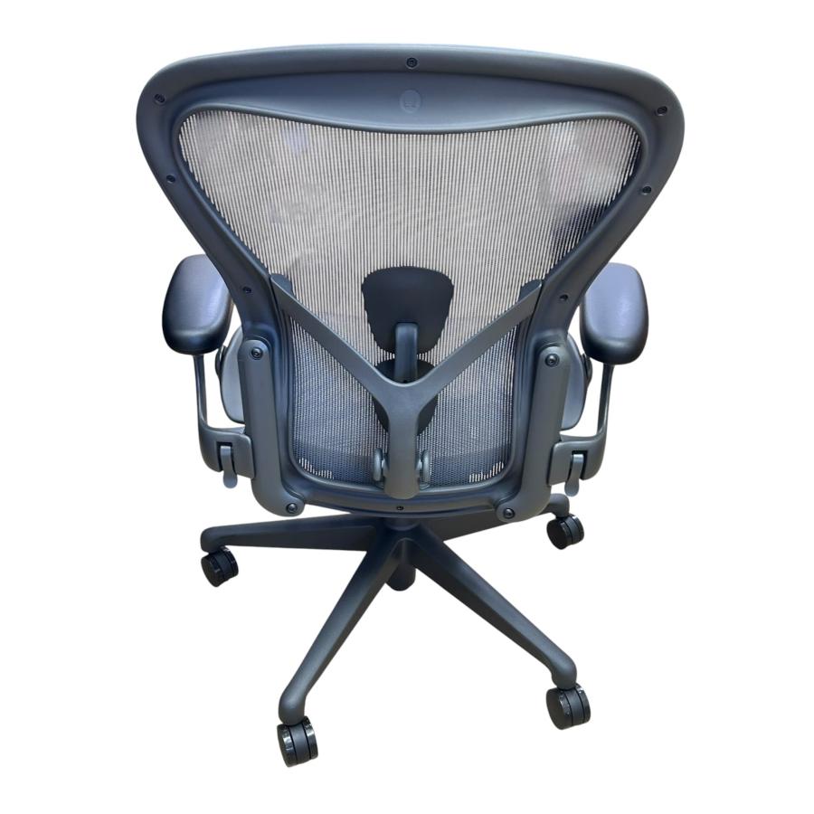 △□極美品 Herman Miller アーロンチェア Bサイズ メッシュチェア
