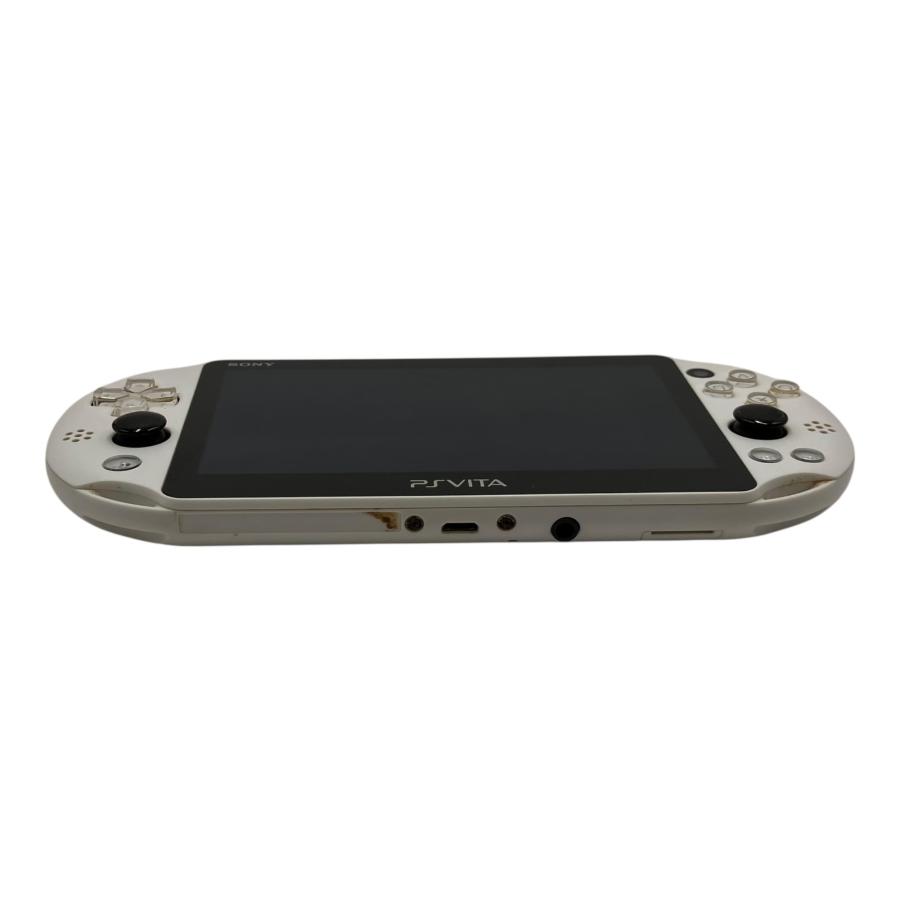 □Sony PS Vita PCH-2000 ホワイト 本体のみ 初期化済み 動作確認済み