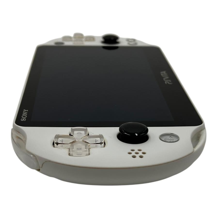 □Sony PS Vita PCH-2000 ホワイト 本体のみ 初期化済み 動作確認済み