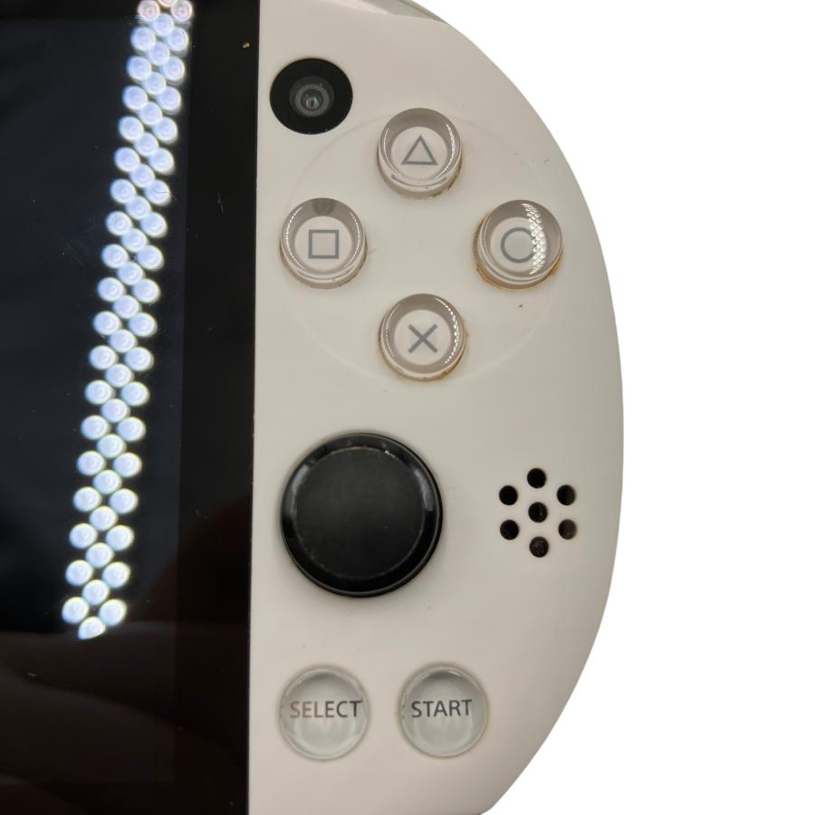 □Sony PS Vita PCH-2000 ホワイト 本体のみ 初期化済み 動作確認済み