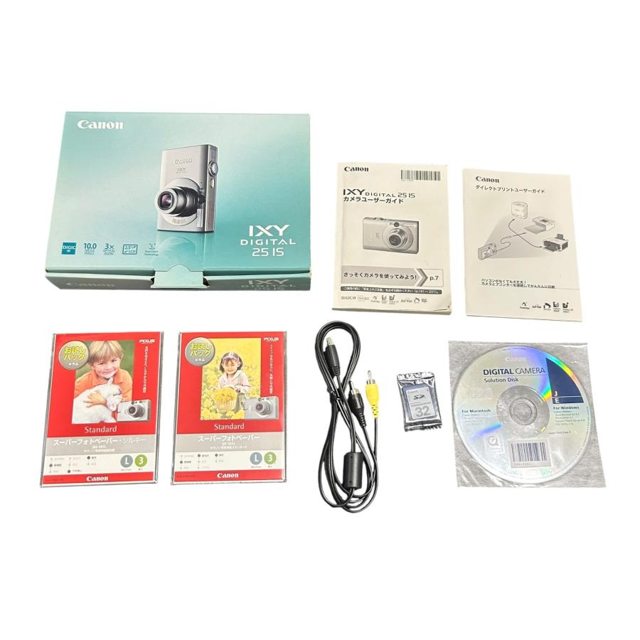Canon IXY DIGITAL 25 IS コンパクトデジカメ 動作確認済 Canon IXY