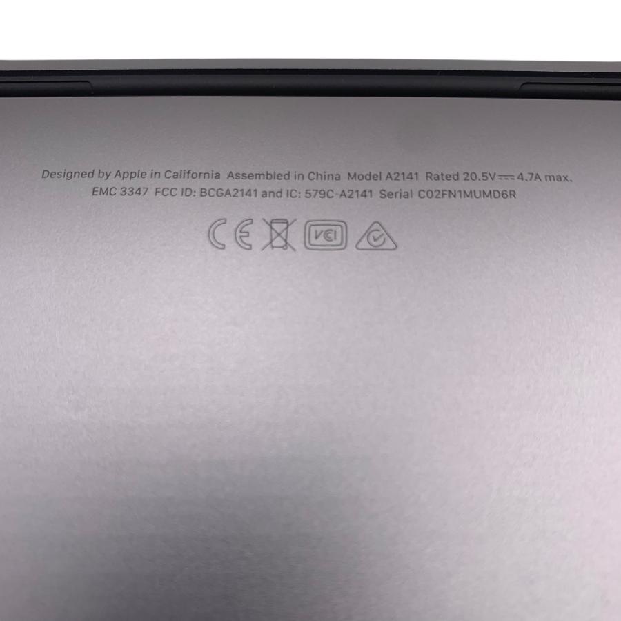 □Apple MacBook Pro 16インチ 2019 Core i7 2.6GHz 32GB SSD2TB A2141