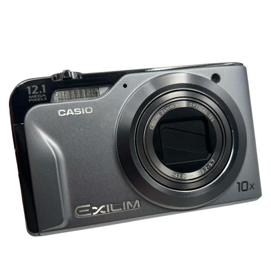 現状品　CASIO EXILIM EX-H10 エクシリム　シルバー　カシオ □CASIO EXILIM EX-H10 シルバー コンパクトデジタルカメラ 1210万画素