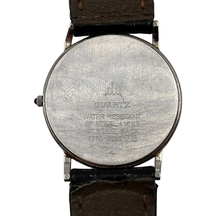 □SEIKO CREDOR 7770-6030 クオーツ 腕時計 18KTベゼル メンズ