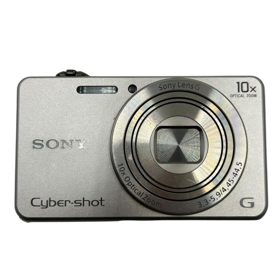 □SONY Cyber-shot DSC-WX220 シルバー コンパクトデジタルカメラ 10倍