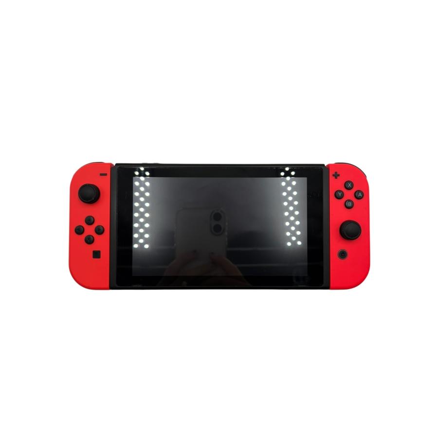 □Nintendo Switch HAC-001 初期モデル ネオンレッド 本体のみ 動作
