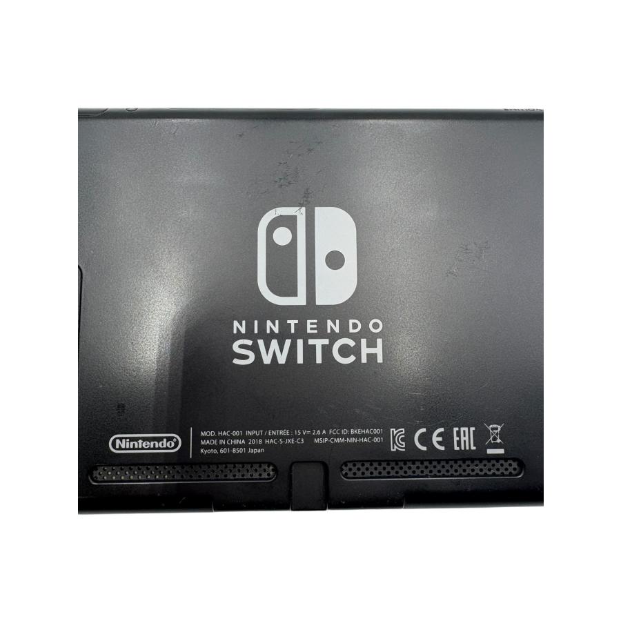 □Nintendo Switch HAC-001 初期モデル ネオンレッド 本体のみ 動作