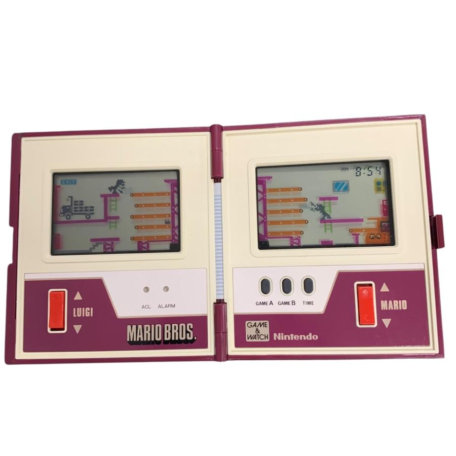 【動作品】【美品】任天堂 ゲームウォッチ マリオブラザーズ マルチスクリーン □Nintendo GAME&WATCH マリオブラザーズ MW-56 ゲームウォッチ マルチ