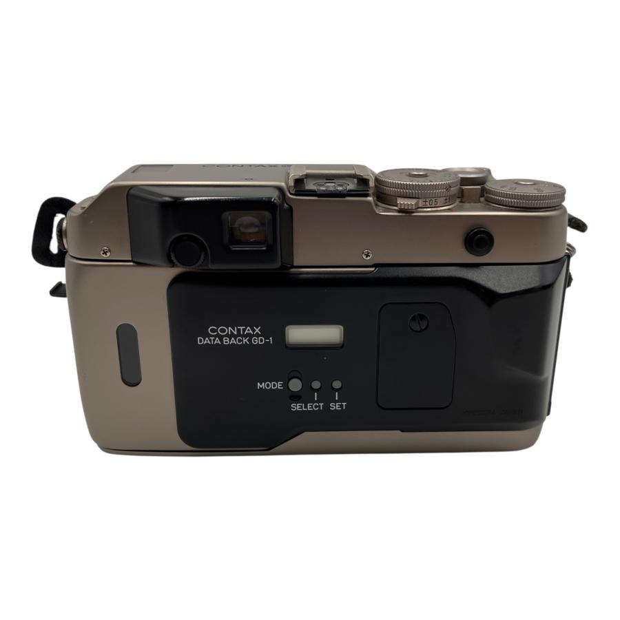 □CONTAX G1 ボディ フィルムカメラ DATA BACK GD-1付き レンジ