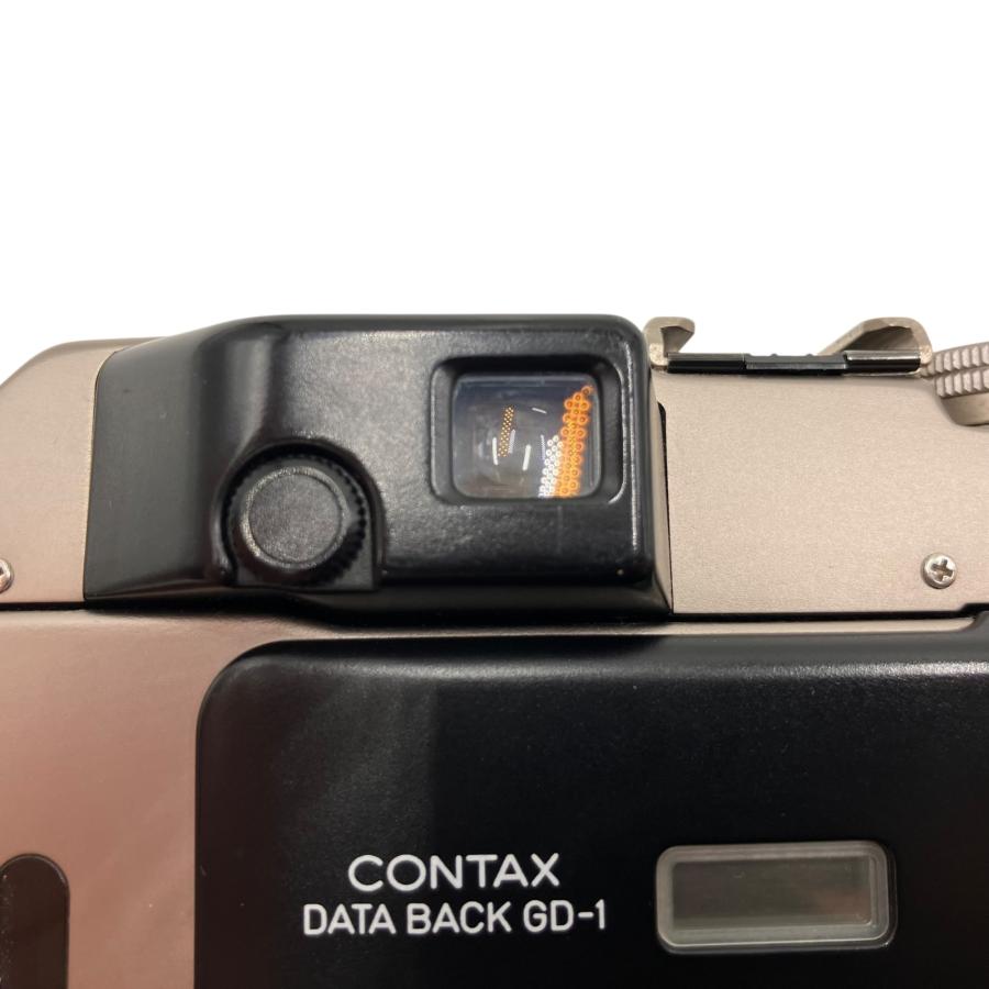 □CONTAX G1 ボディ フィルムカメラ DATA BACK GD-1付き レンジ