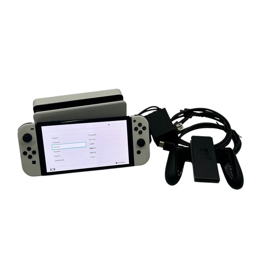 □Nintendo Switch 有機ELモデル HEG-001 ホワイト 本体セット Joy-Con