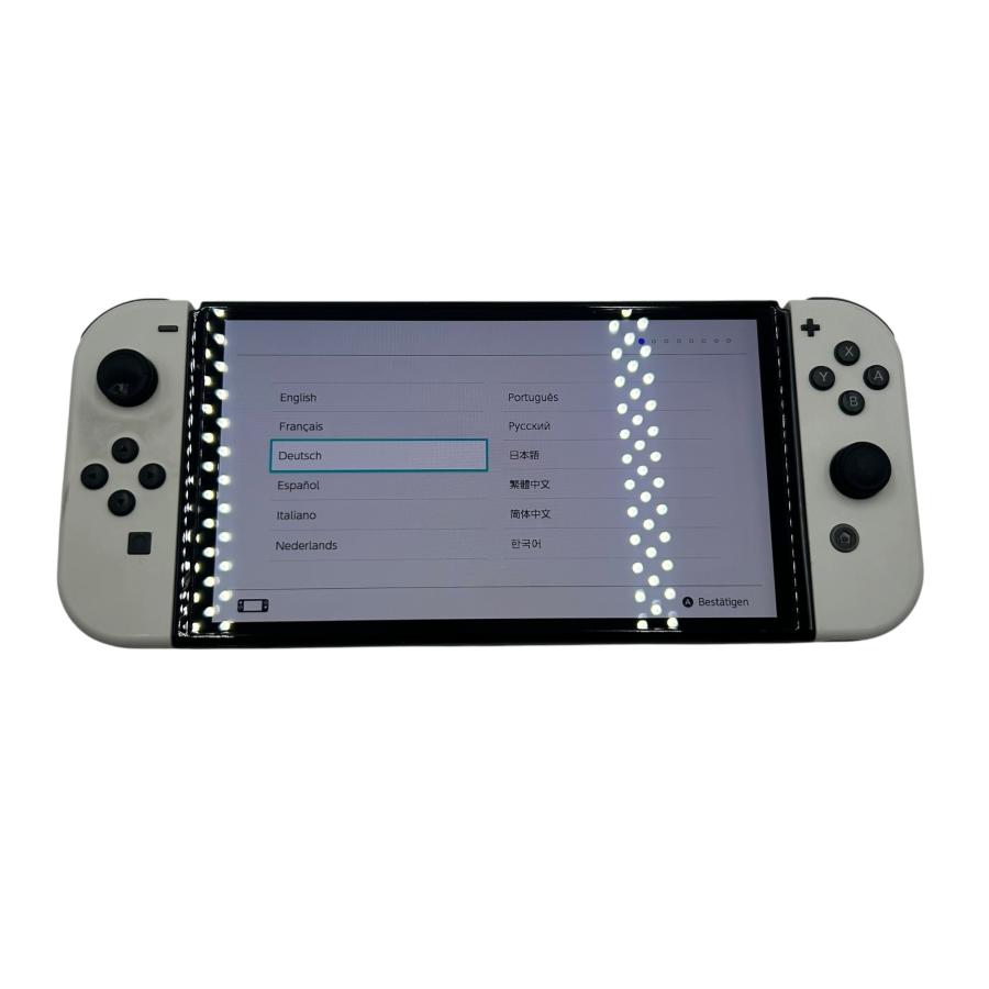 □Nintendo Switch 有機ELモデル HEG-001 ホワイト 本体セット Joy-Con