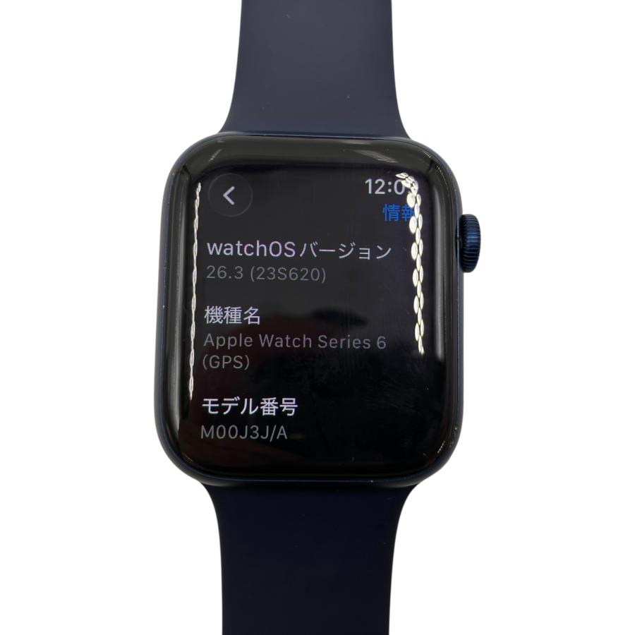 □Apple Watch Series 6 GPS 44mm M00J3J/A ブルー アップルウォッチ 