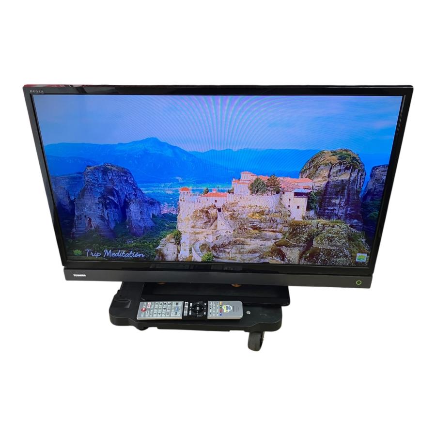□TOSHIBA REGZA 32V31 32型 液晶テレビ 2019年製 リモコン付 動作確認