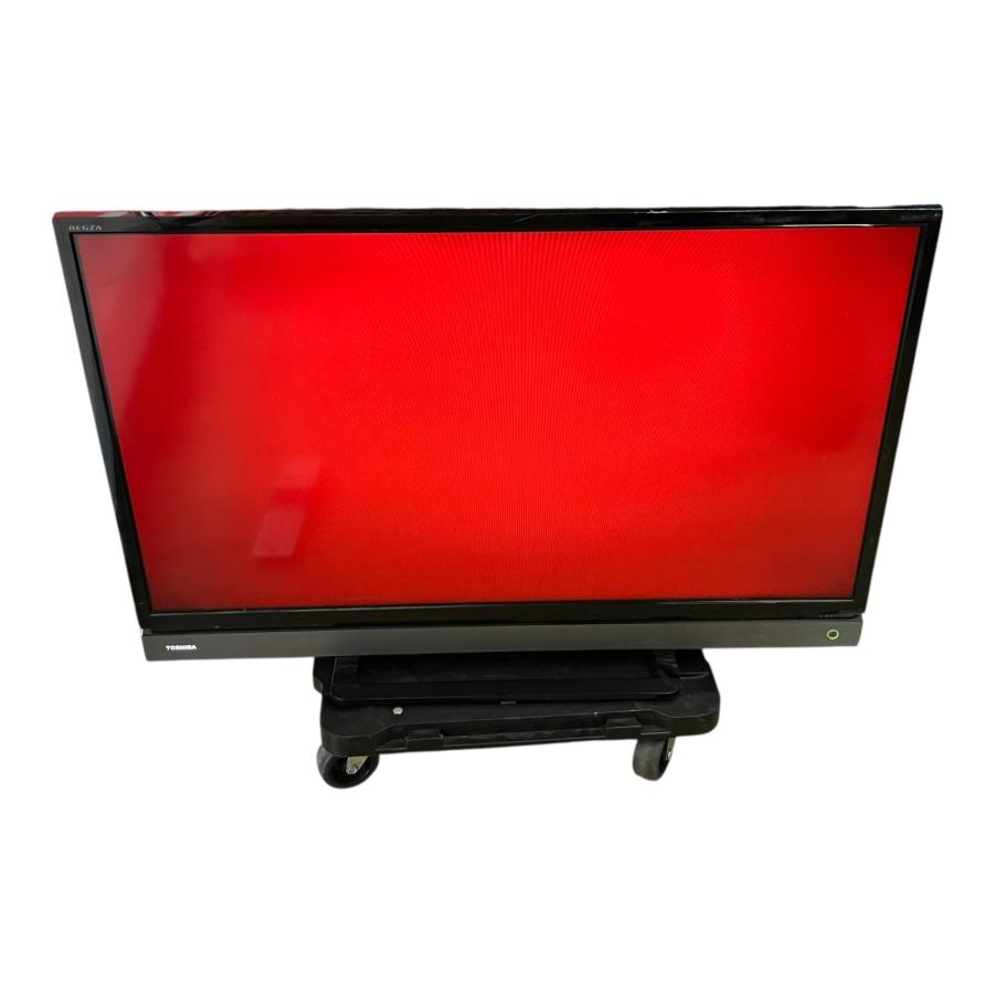 □TOSHIBA REGZA 32V31 32型 液晶テレビ 2017年製 リモコン付き 通電