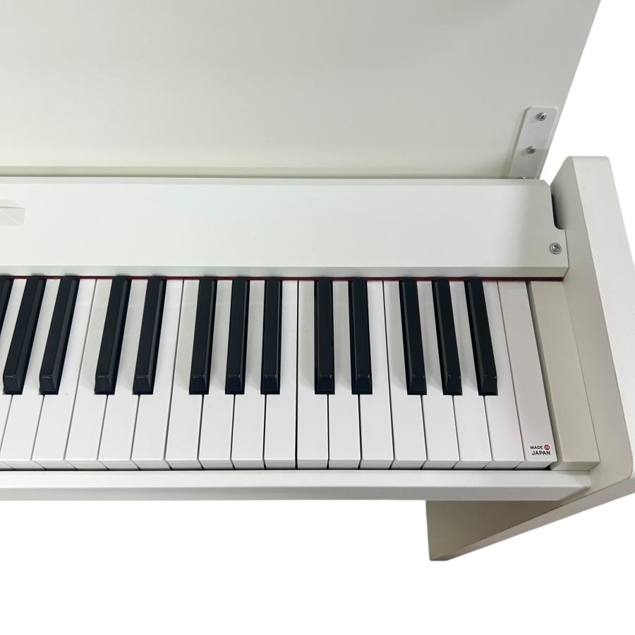 YK☆128 KORG 電子ピアノ LP-380BK 2020年 イス付き □KORG LP-380 電子ピアノ 88鍵 2020年製 ホワイト 椅子付き 動作確認