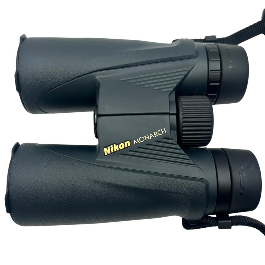 ■Nikon MONARCH 8x42 6.3° 双眼鏡 防水 ケース付 動作確認済 ニコン モナーク バードウォッチング アウトドア レンズカバー割れあり2591285_1