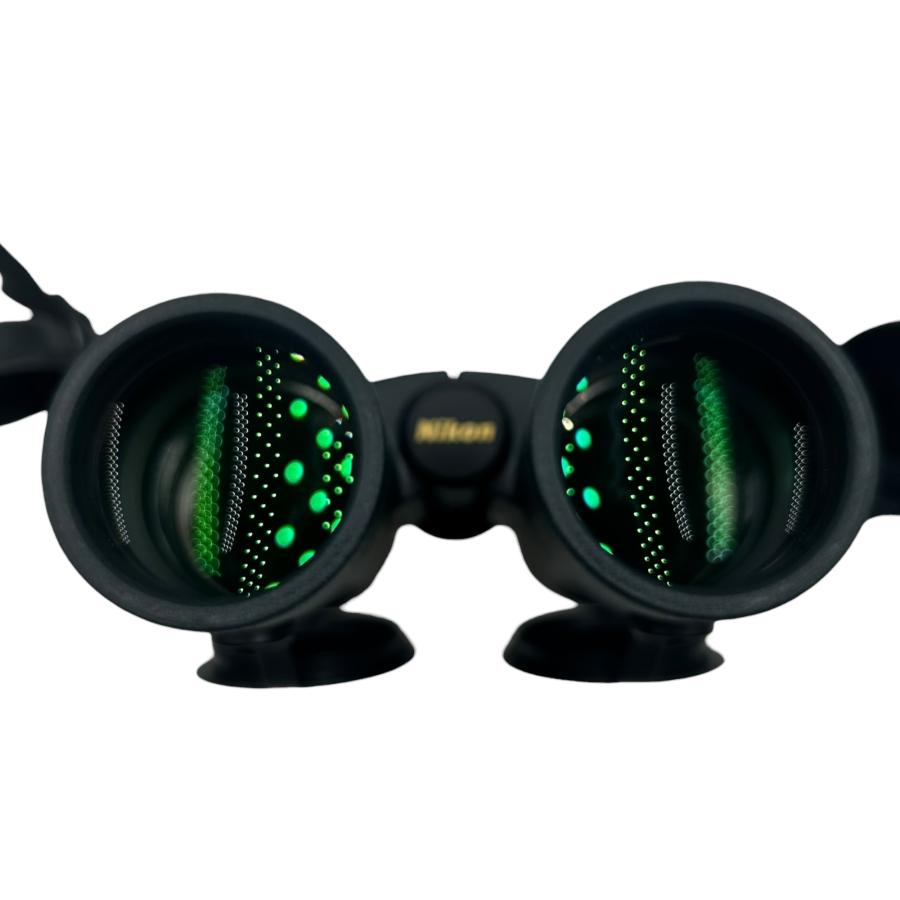 ■Nikon MONARCH 8x42 6.3° 双眼鏡 防水 ケース付 動作確認済 ニコン モナーク バードウォッチング アウトドア レンズカバー割れあり2591285_6