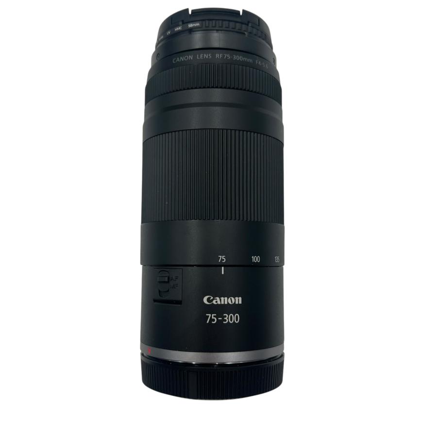 □Canon RF 75-300mm F4-5.6 RFマウント 望遠ズームレンズ AF MF切替
