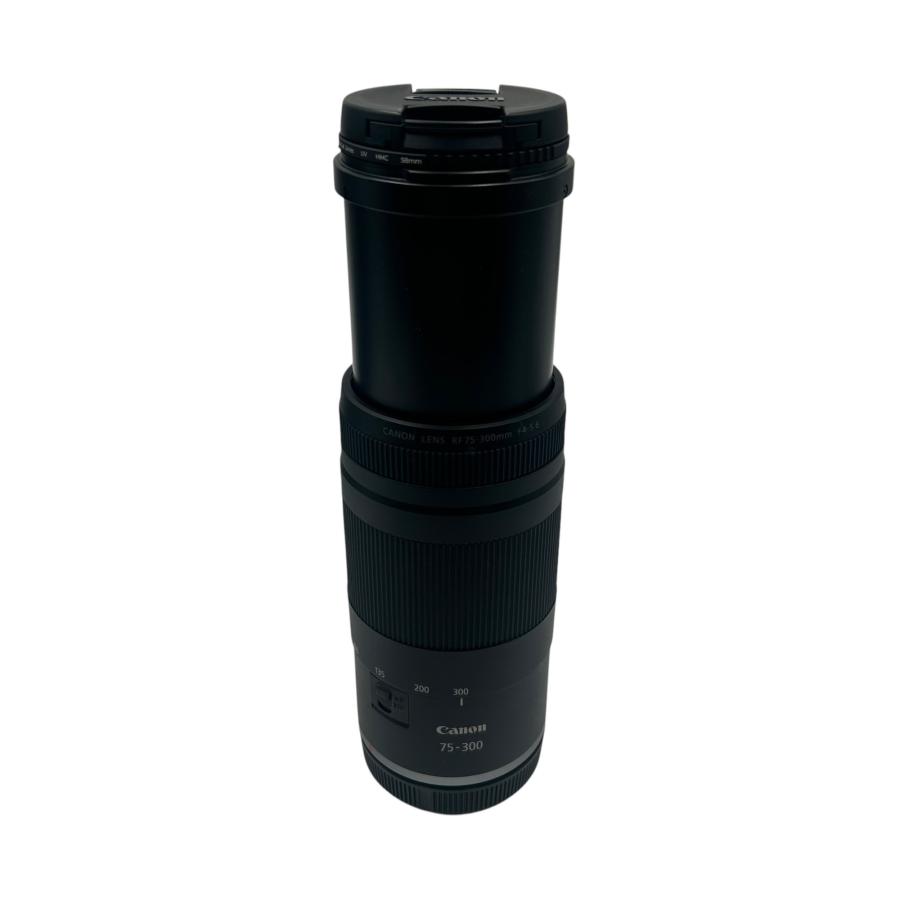 □Canon RF 75-300mm F4-5.6 RFマウント 望遠ズームレンズ AF MF切替