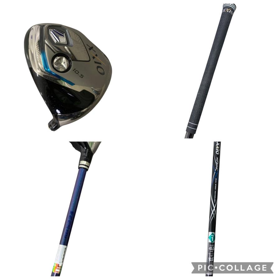 ■XXIO メンズ ゴルフクラブセット MP700 MP800 ドライバー FW UT アイアン パター キャディバッグ付 右利き SR R 多数傷あり2592602_6