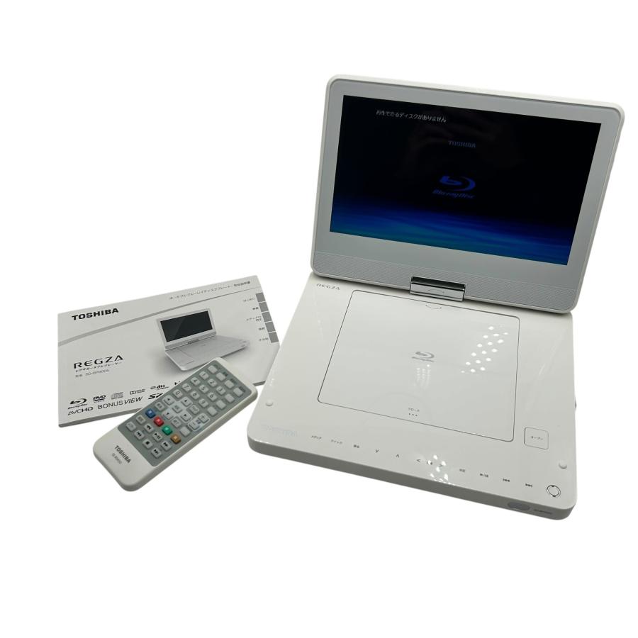 【良品・付属品多数】TOSHIBA SD-BP900S 2017年製 □TOSHIBA REGZA SD-BP900S ポータブル ブルーレイプレーヤー 2021年製