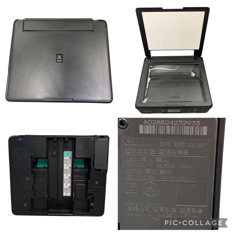 □Canon PIXUS TS5030 インクジェットプリンター 複合機 ブラック 動作