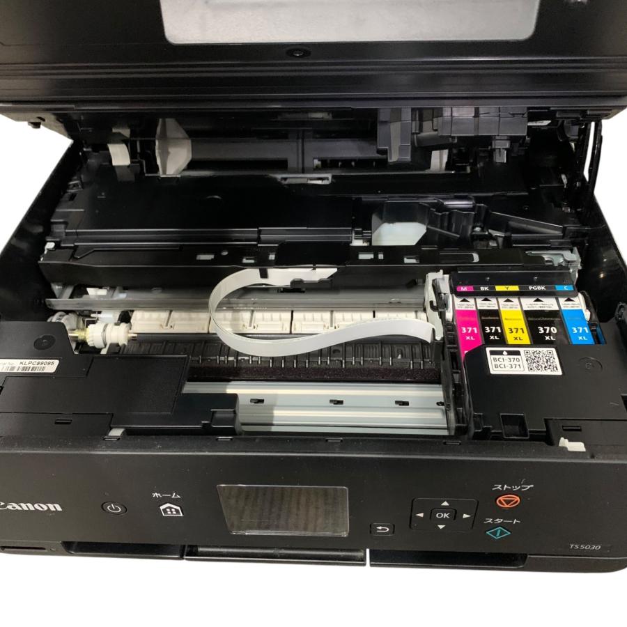 □Canon PIXUS TS5030 インクジェットプリンター 複合機 ブラック 動作