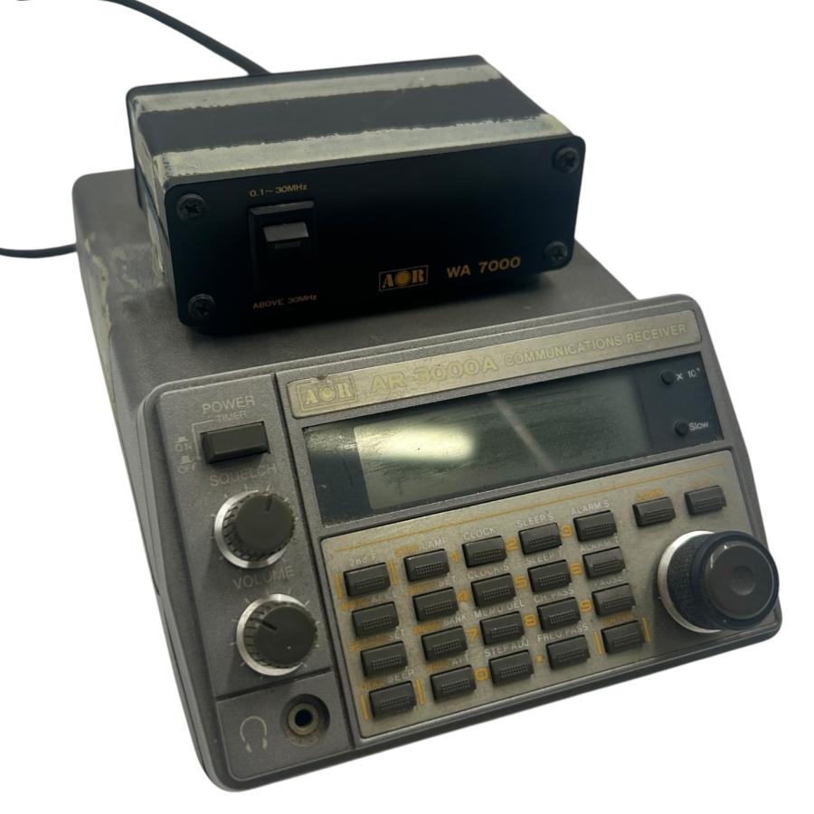 □AOR AR-3000A WA7000 広帯域受信機 コミュニケーションレシーバー