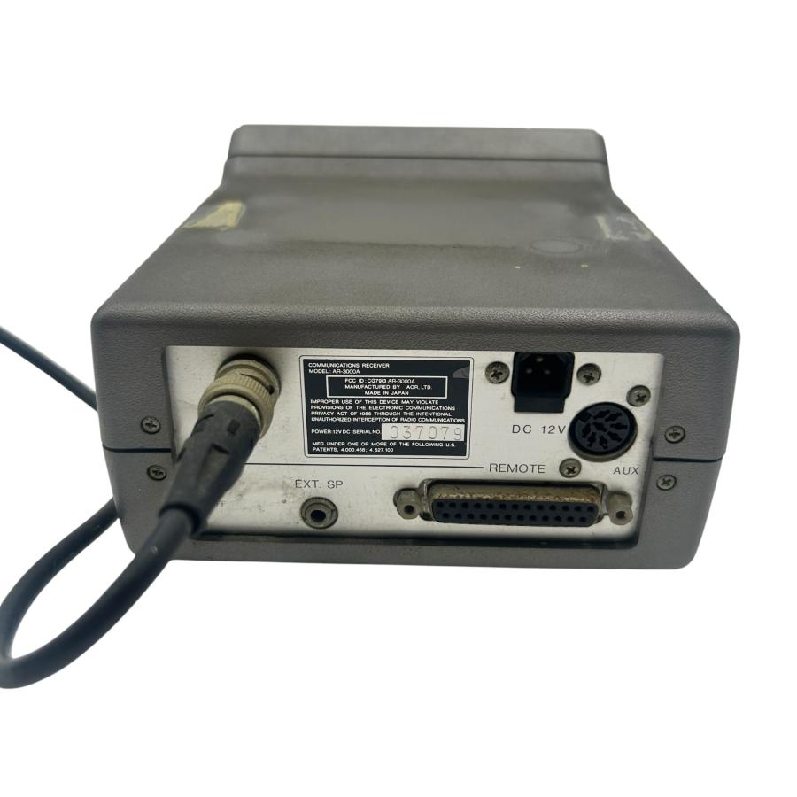 □AOR AR-3000A WA7000 広帯域受信機 コミュニケーションレシーバー
