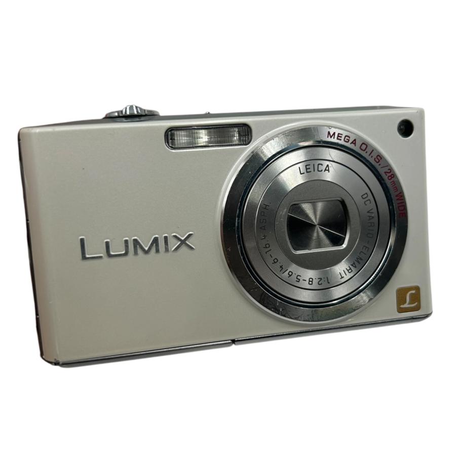 【動作確認済】Panasonic LUMIX DMC-FX33 ライカレンズ搭載 □Panasonic LUMIX DMC-FX33 シルバー コンパクトデジタルカメラ Leica