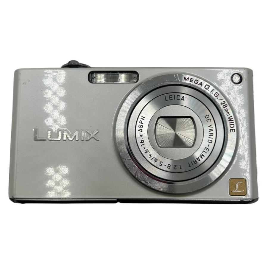 □Panasonic LUMIX DMC-FX33 シルバー コンパクトデジタルカメラ Leica